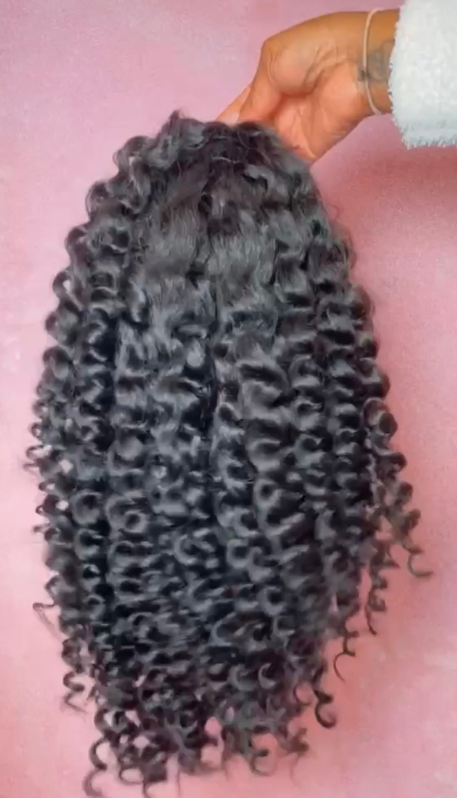 Kinky Straight Half Wig (READY TO WEAR)